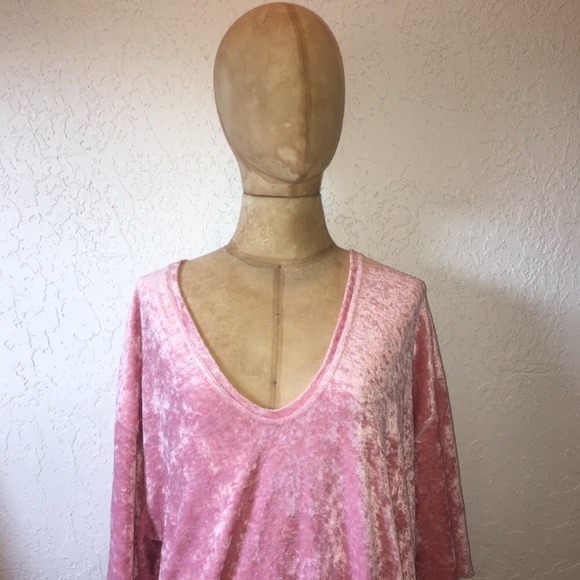 Free people blush V-neck top - Picture 4 of 8